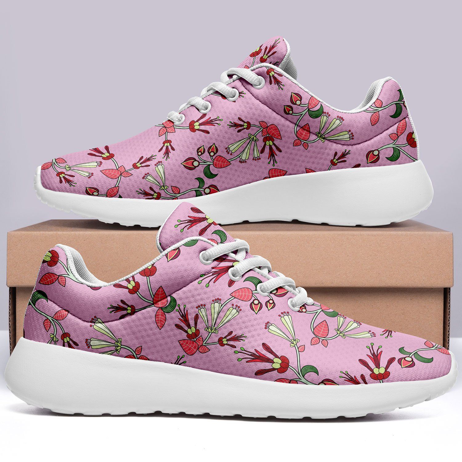Strawberry Floral Ikkaayi Sport Sneakers ikkaayi Herman 