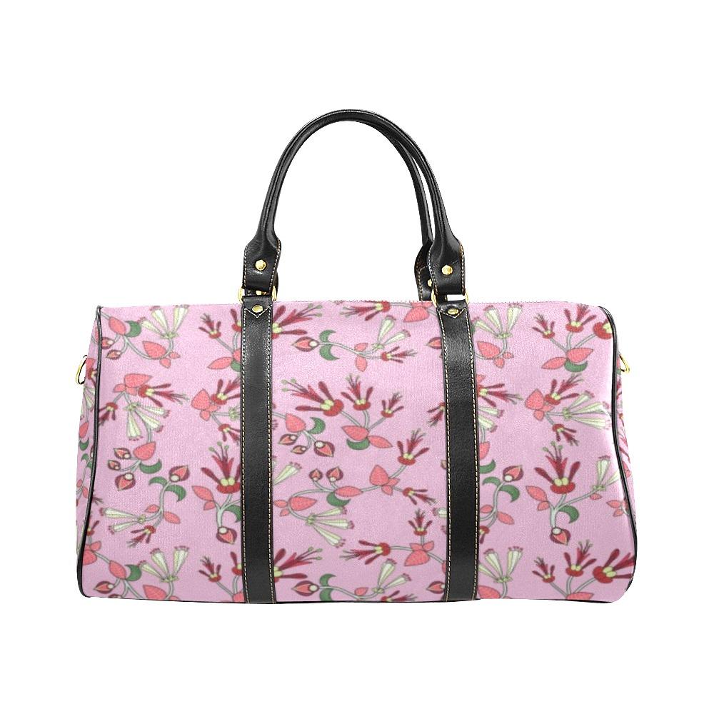Strawberry Floral New Waterproof Travel Bag/Small (Model 1639) bag e-joyer 