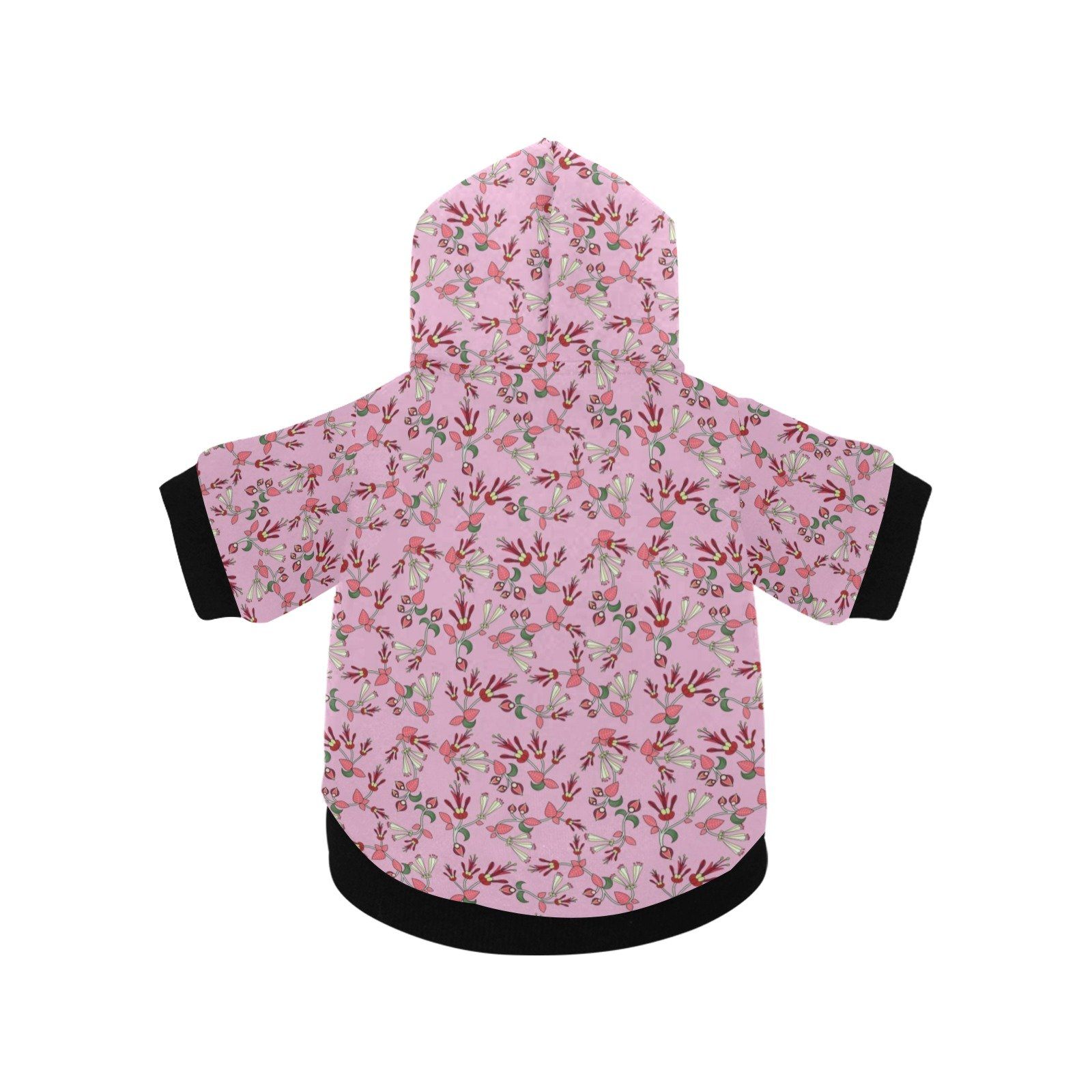 Strawberry Floral Pet Dog Hoodie Pet Dog Hoodie e-joyer 