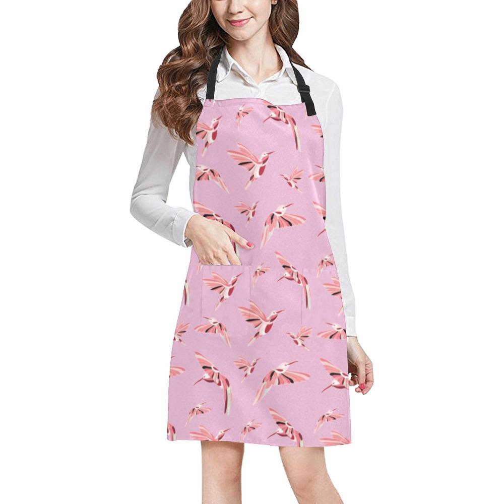 Strawberry Pink All Over Print Apron All Over Print Apron e-joyer 