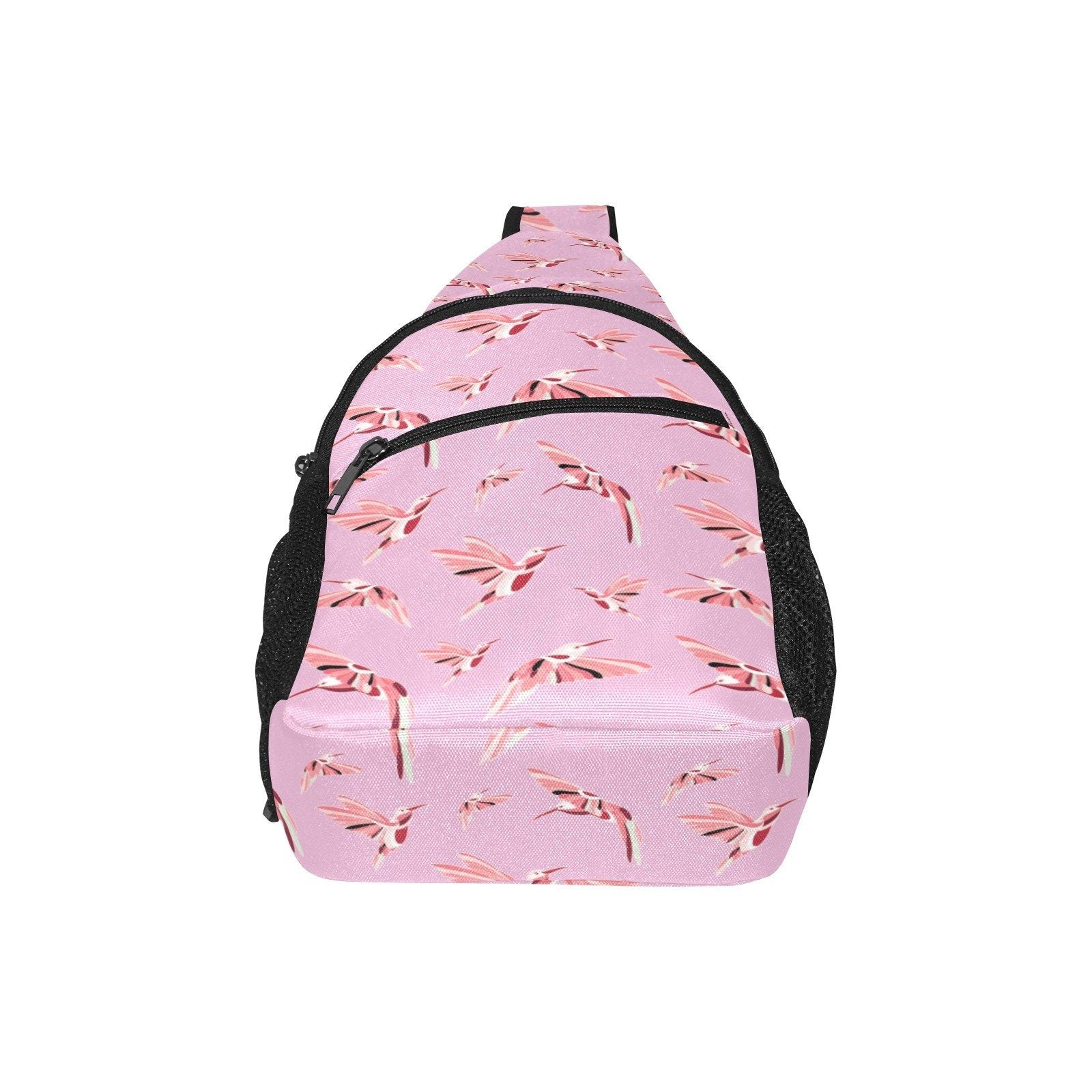 Strawberry Pink All Over Print Chest Bag (Model 1719) All Over Print Chest Bag (1719) e-joyer 