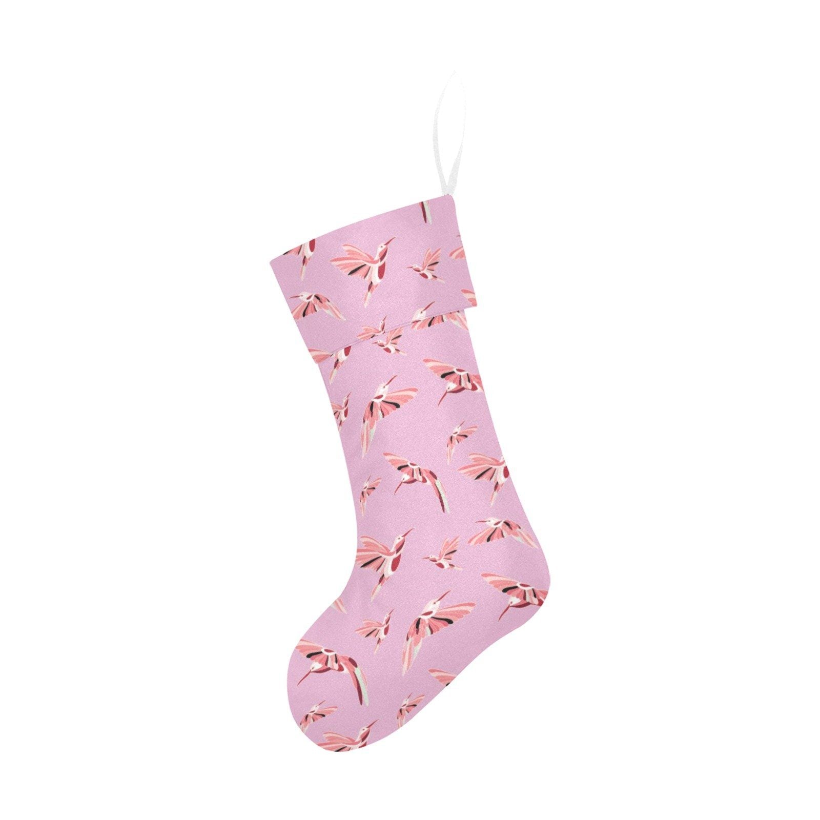 Strawberry Pink Christmas Stocking holiday stocking e-joyer 