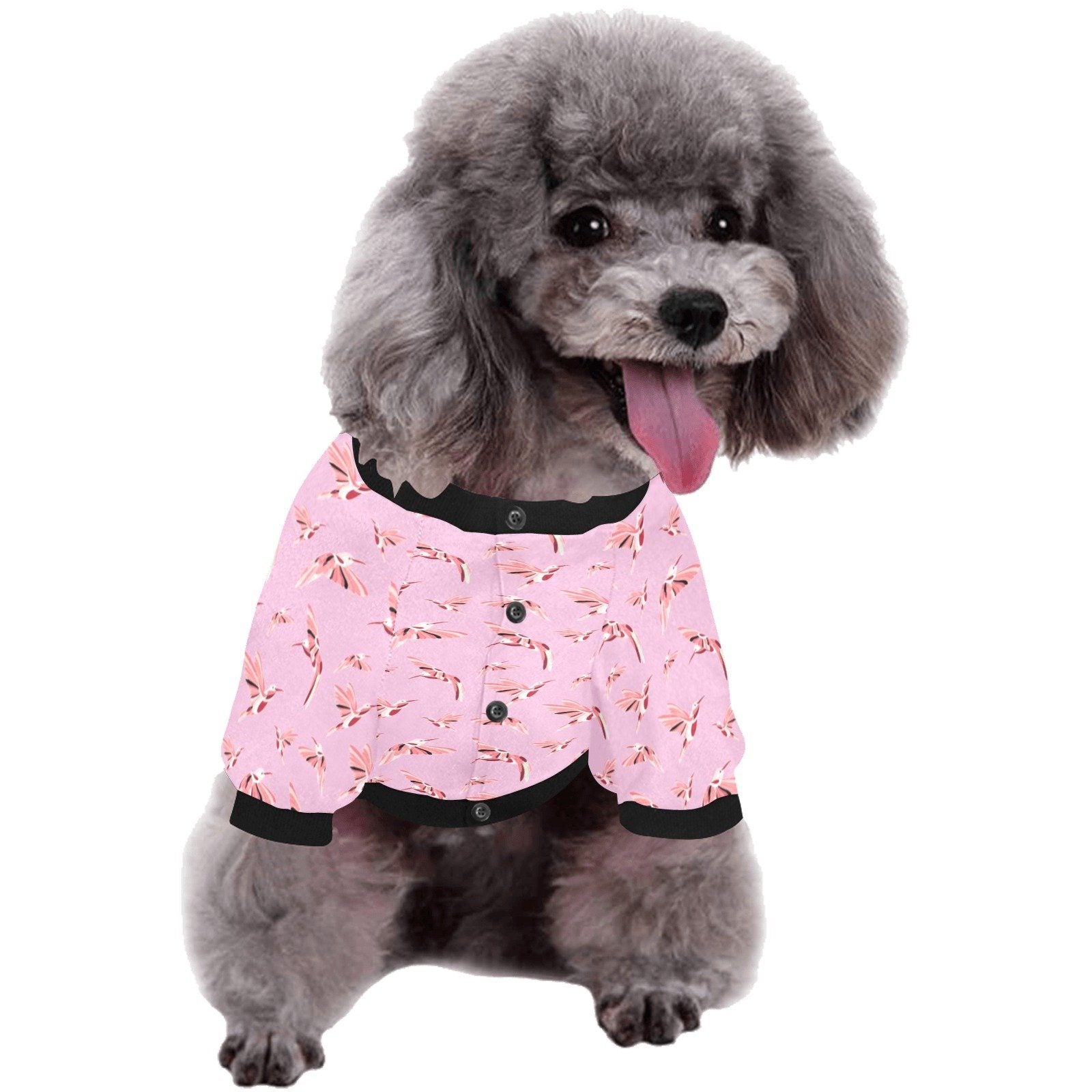 Strawberry Pink Pet Dog Round Neck Shirt Pet Dog Round Neck Shirt e-joyer 