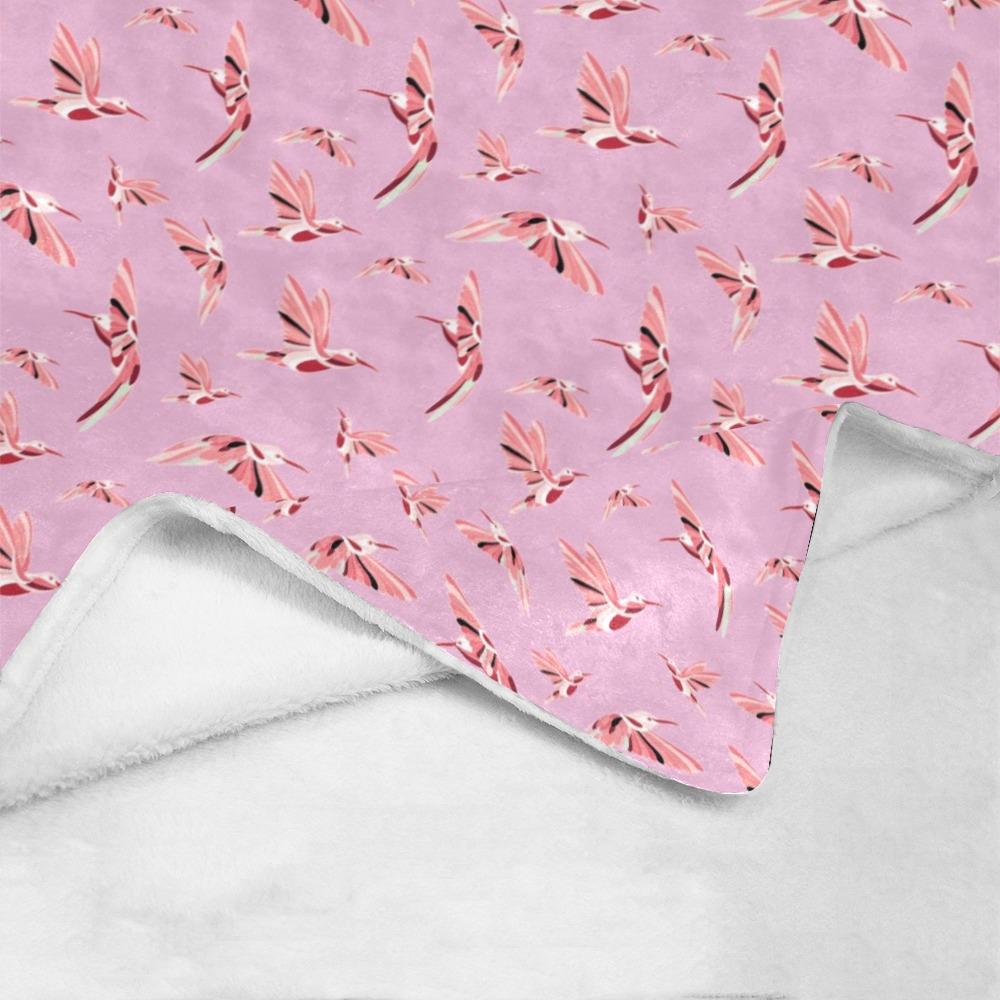 Strawberry Pink Ultra-Soft Micro Fleece Blanket 50"x60" Ultra-Soft Blanket 50''x60'' e-joyer 