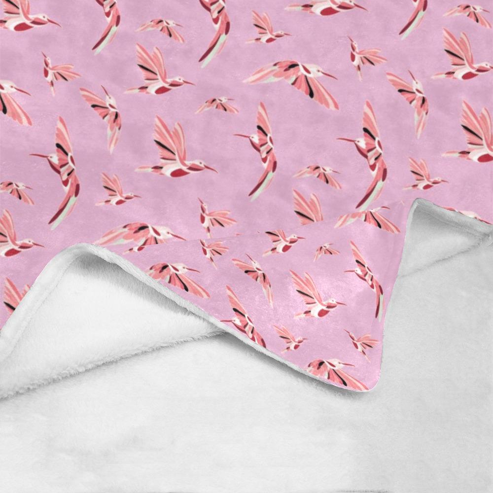 Strawberry Pink Ultra-Soft Micro Fleece Blanket 60"x80" Ultra-Soft Blanket 60''x80'' e-joyer 