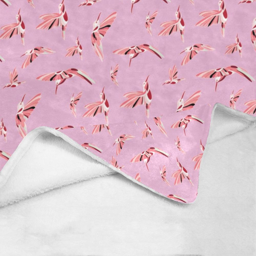 Strawberry Pink Ultra-Soft Micro Fleece Blanket 60"x80" Ultra-Soft Blanket 60''x80'' e-joyer 