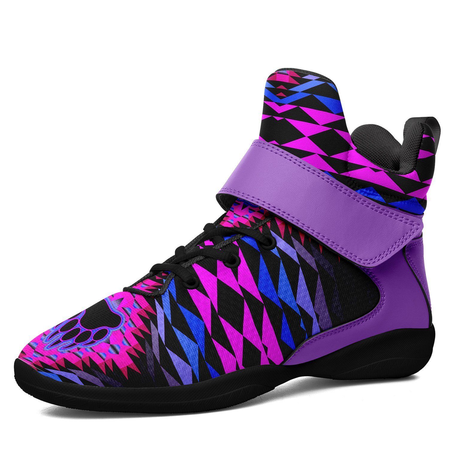 Sunset Bearpaw Blanket Pink Ipottaa Basketball / Sport High Top Shoes - Black Sole 49 Dzine US Men 7 / EUR 40 Black Sole with Lavender Strap 