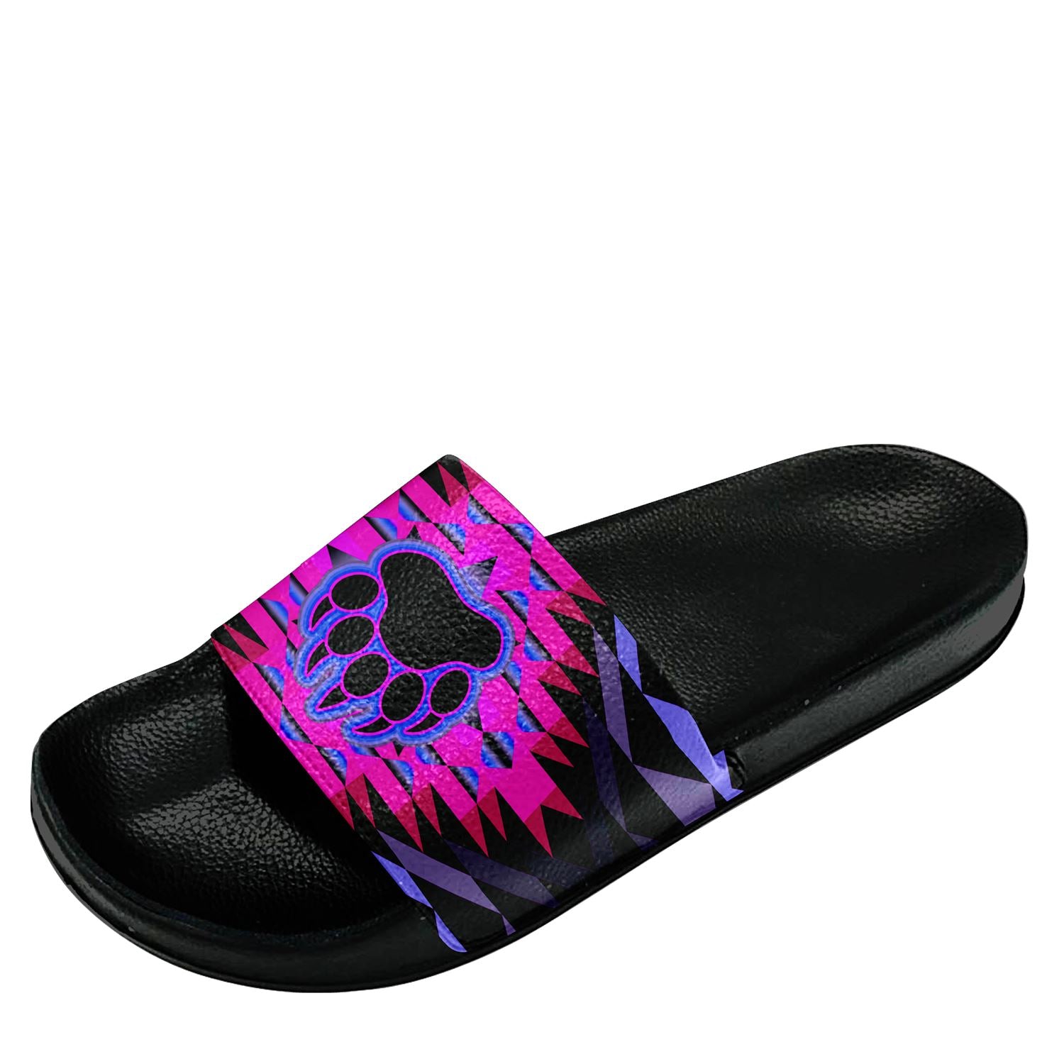 Sunset Bearpaw Blanket Pink Slide Sandals 49 Dzine 