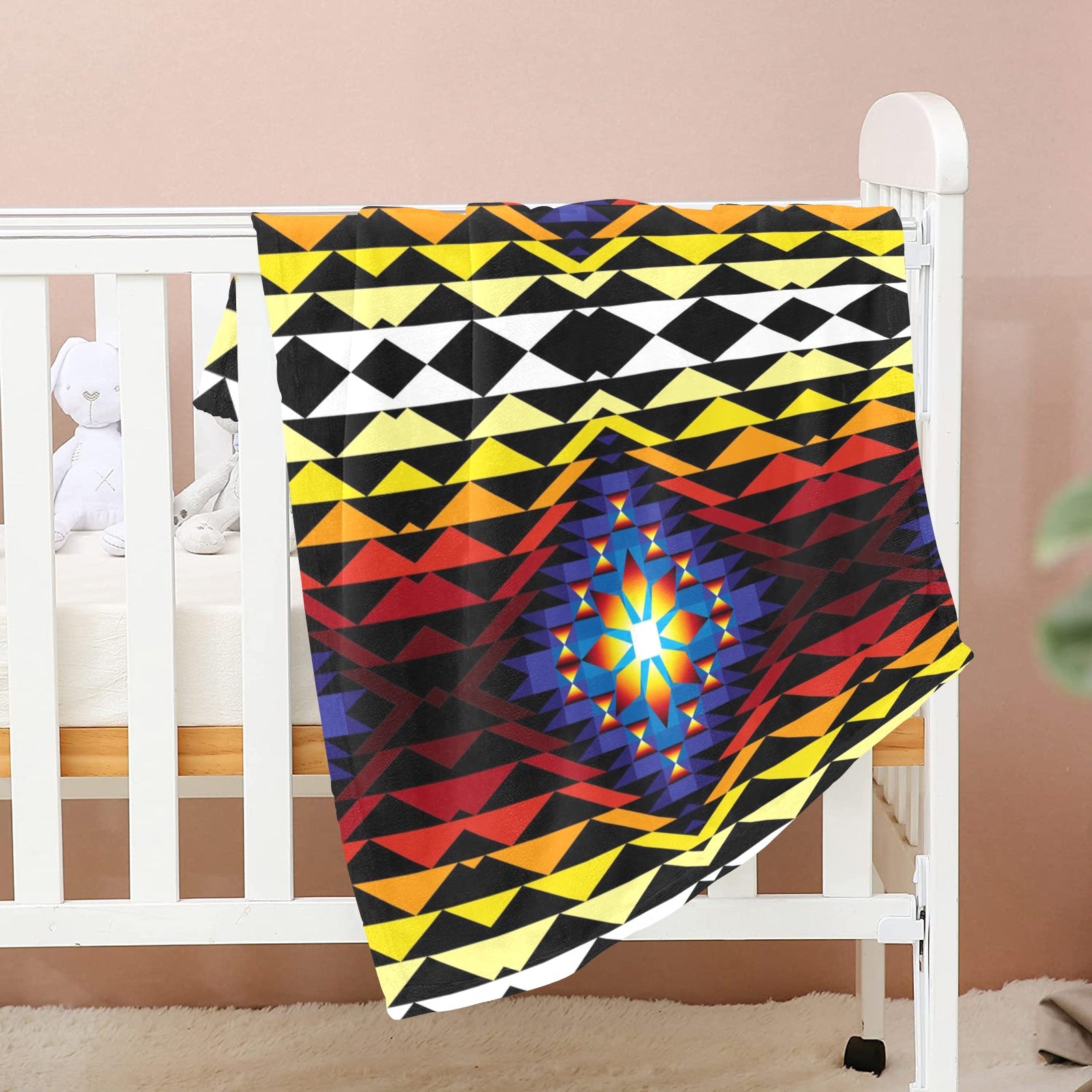 Sunset Blanket Baby Blanket 40"x50" Baby Blanket 40"x50" e-joyer 