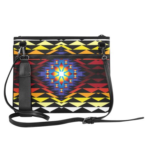 Quilted Sunset - Jazzy Clutch- high quality Crossbody Purse