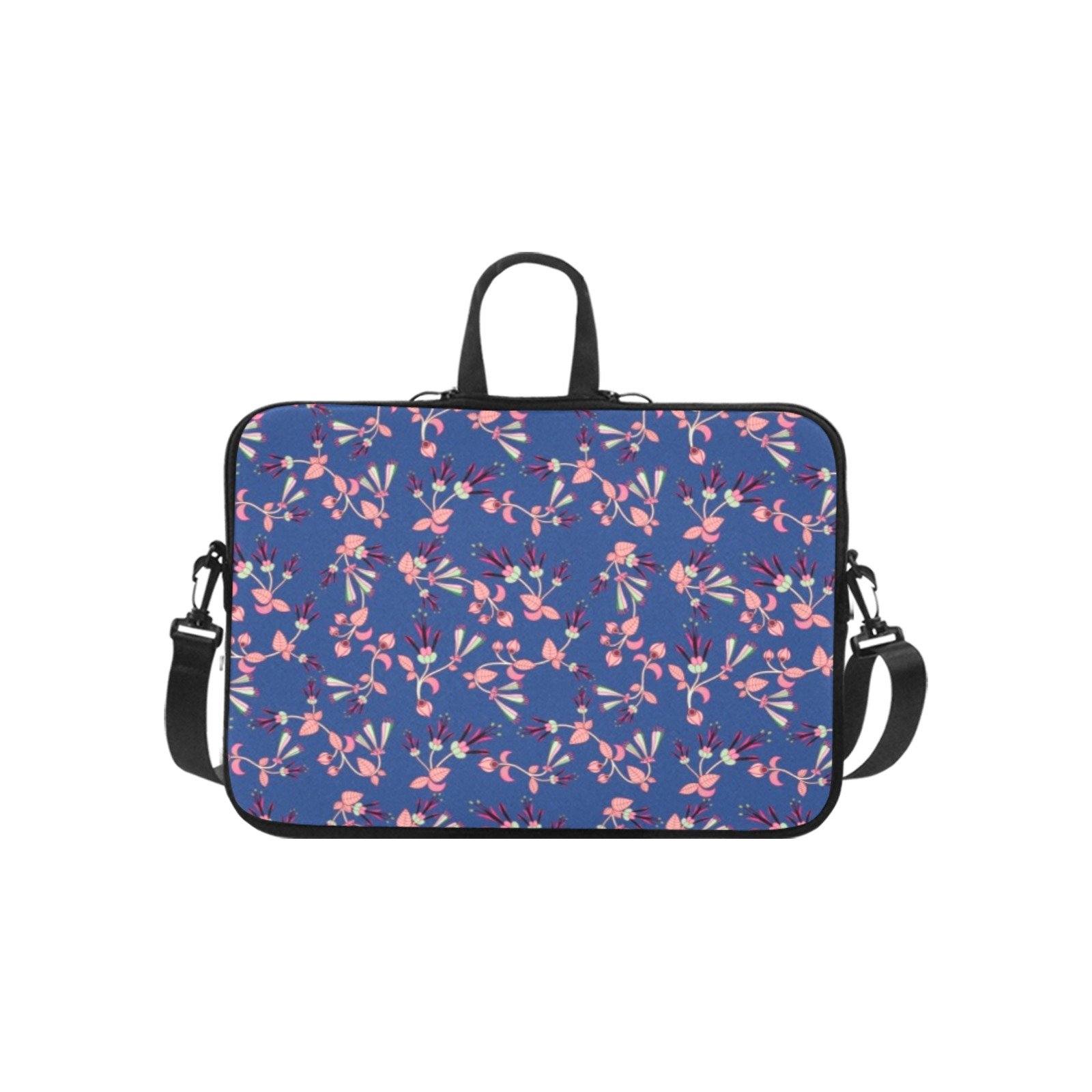 Swift Floral Peach Blue Laptop Handbags 10" bag e-joyer 