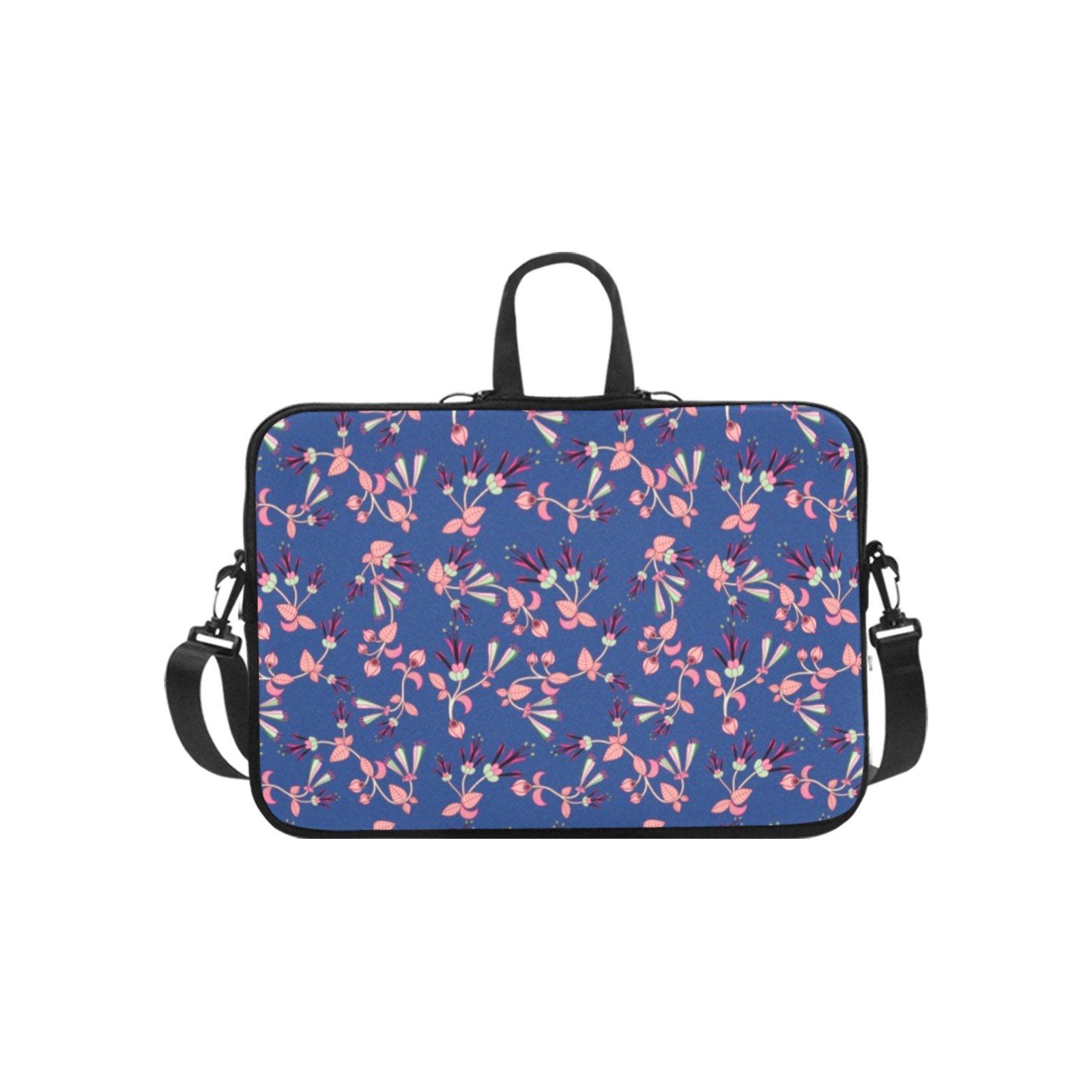 Swift Floral Peach Blue Laptop Handbags 13" Laptop Handbags 13" e-joyer 