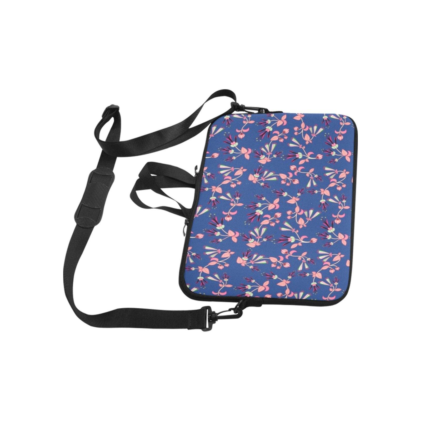 Swift Floral Peach Blue Laptop Handbags 13" Laptop Handbags 13" e-joyer 