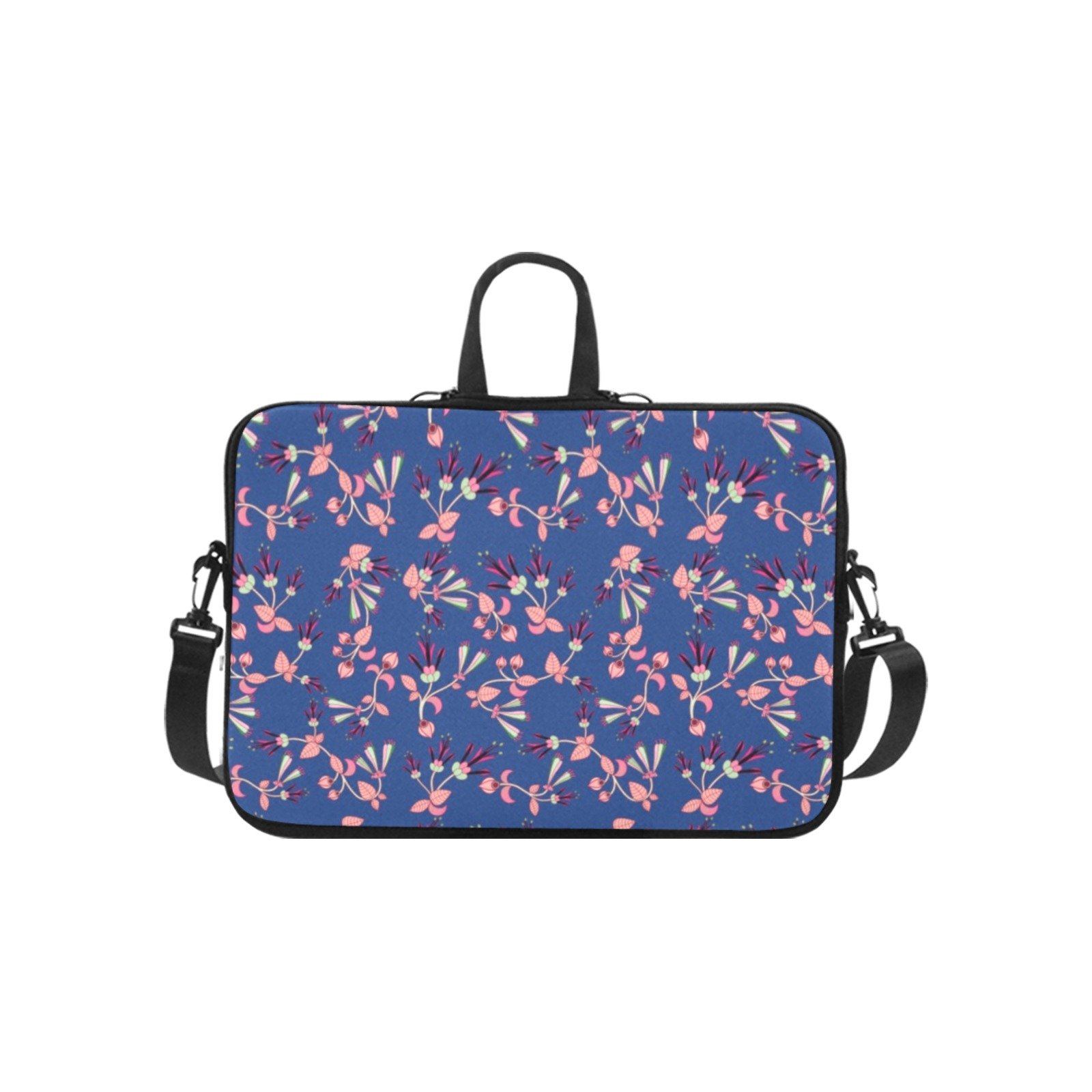 Swift Floral Peach Blue Laptop Handbags 13" Laptop Handbags 13" e-joyer 