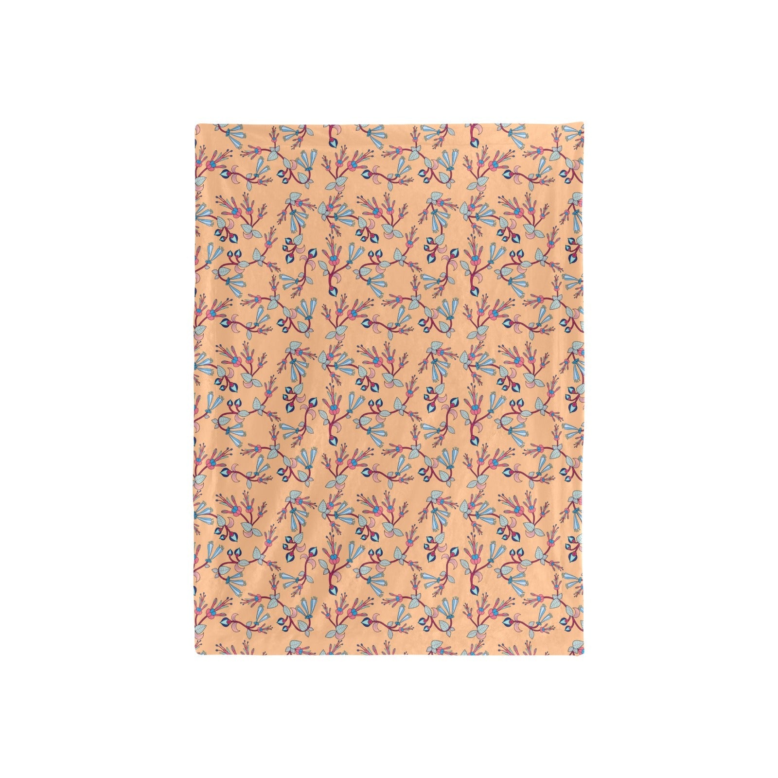 Swift Floral Peache Baby Blanket 40"x50" Baby Blanket 40"x50" e-joyer 