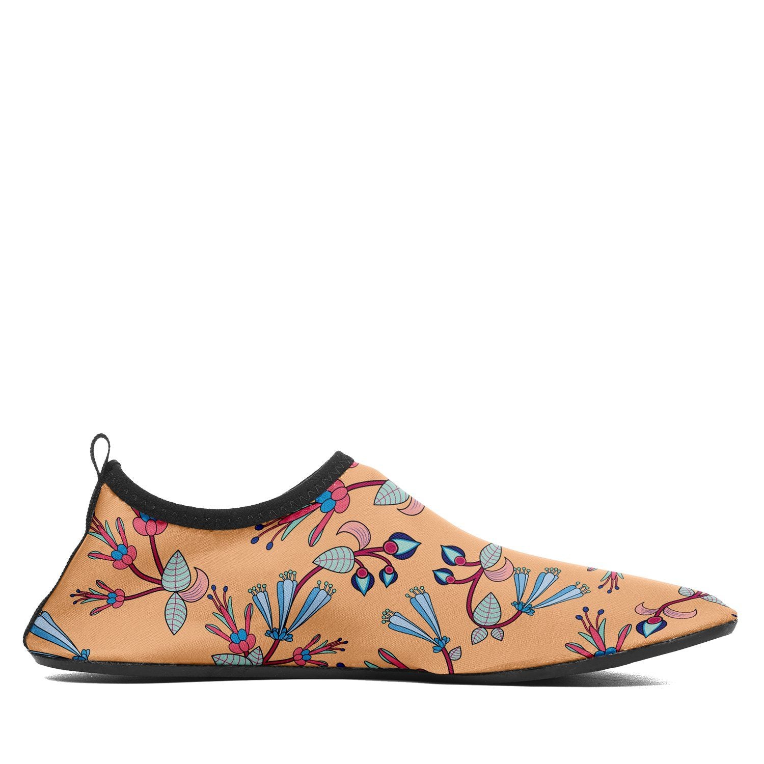 Swift Floral Peache Kid's Slip On Shoes Herman 