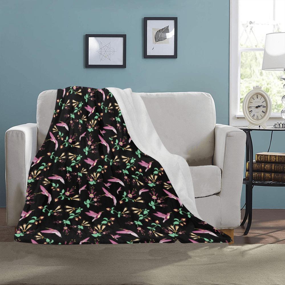 Swift Noir Ultra-Soft Micro Fleece Blanket 40"x50" Ultra-Soft Blanket 40''x50'' e-joyer 