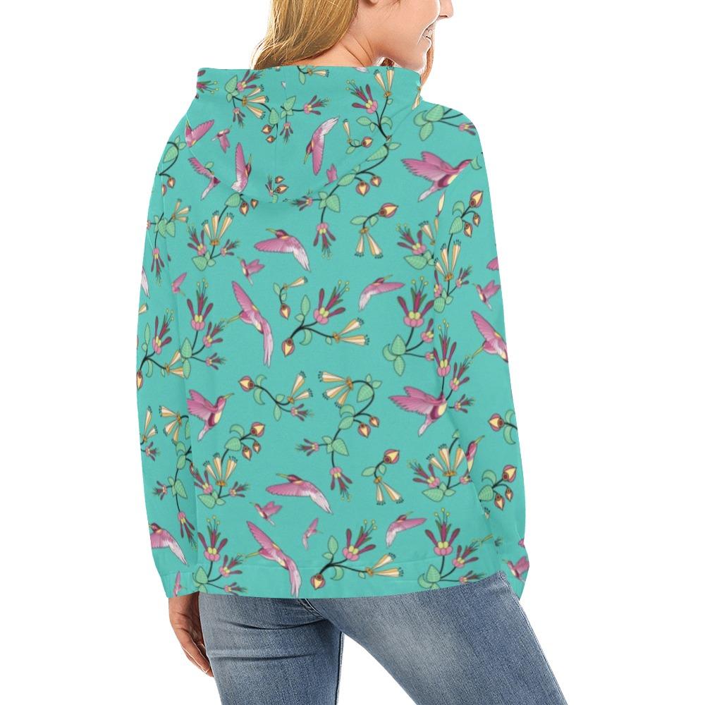 Swift Pastel All Over Print Hoodie for Women (USA Size) (Model H13) All Over Print Hoodie for Women (H13) e-joyer 