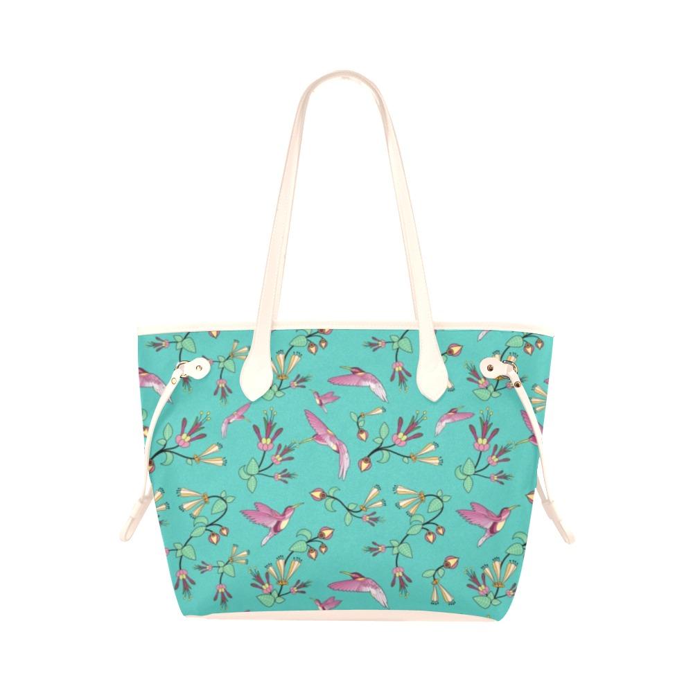 Swift Pastel Clover Canvas Tote Bag (Model 1661) Clover Canvas Tote Bag (1661) e-joyer 