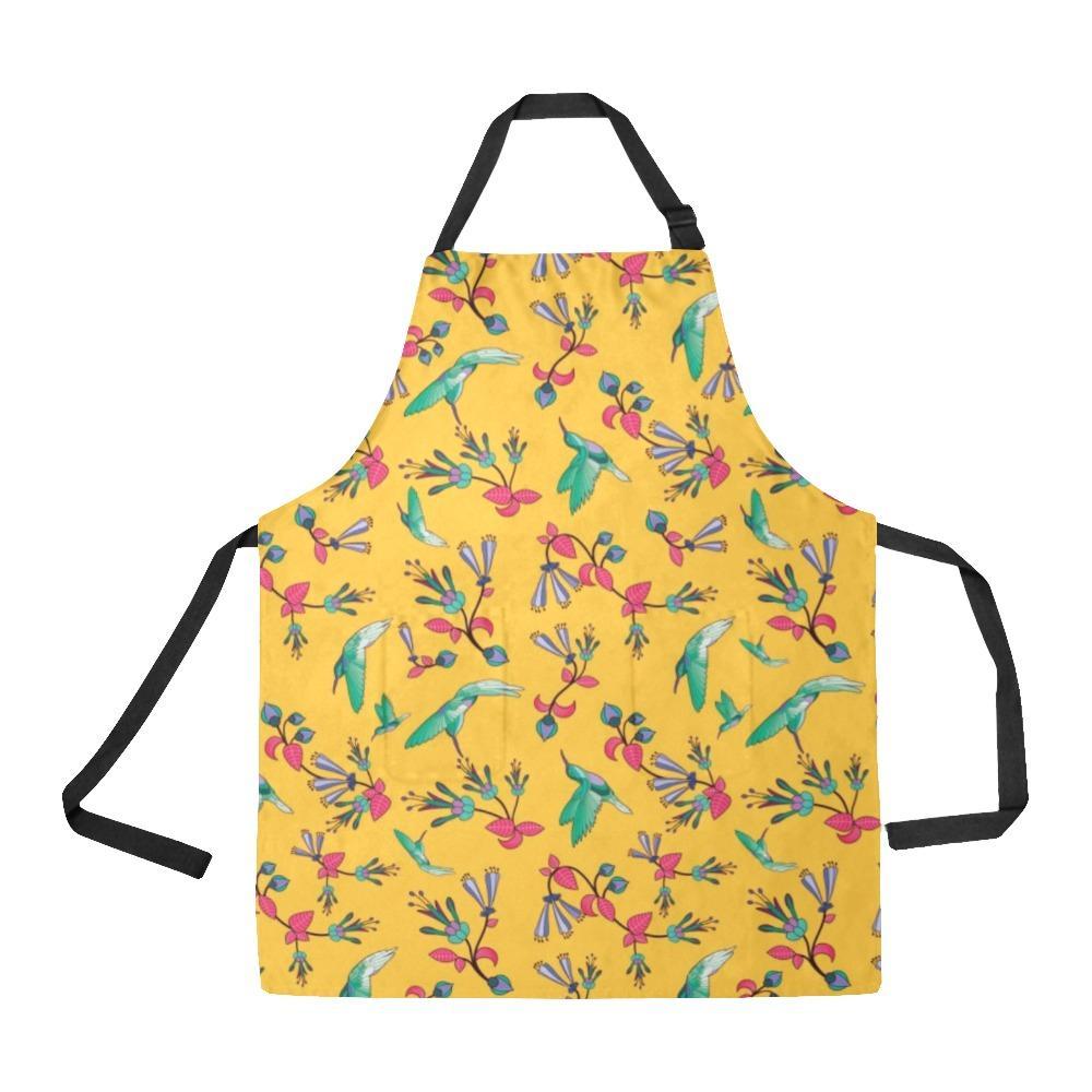 Swift Pastel Yellow All Over Print Apron All Over Print Apron e-joyer 