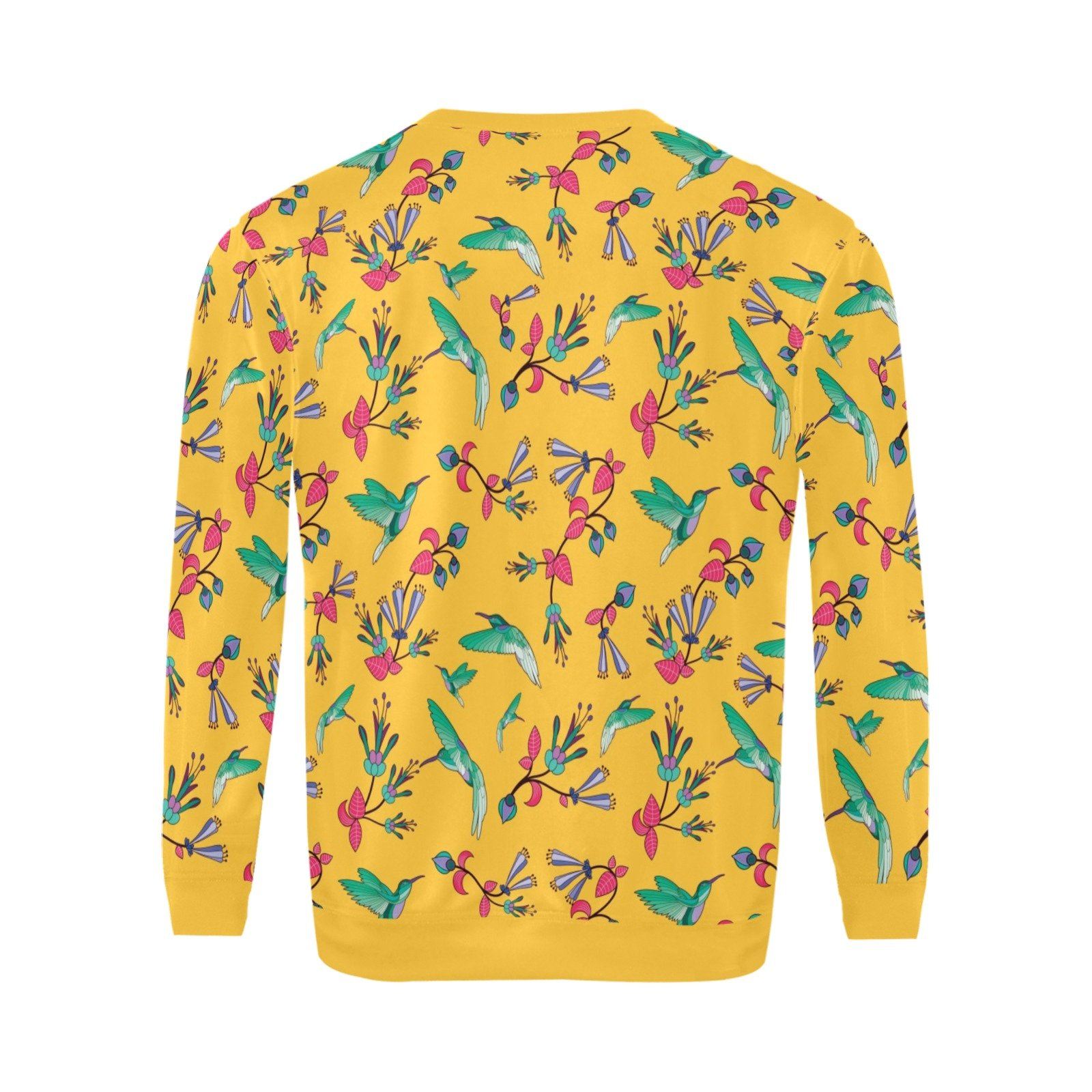 Swift Pastel Yellow All Over Print Crewneck Sweatshirt for Men (Model H18) shirt e-joyer 