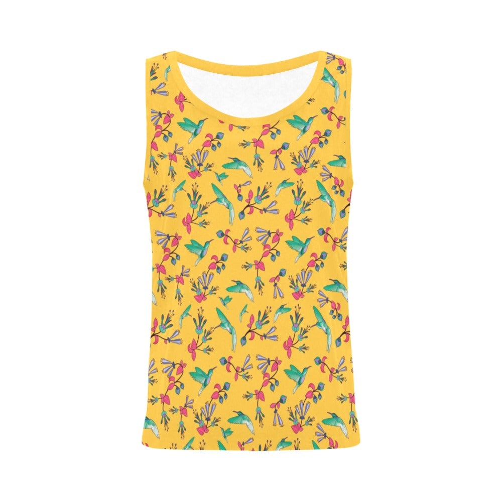 Swift Pastel Yellow All Over Print Tank Top for Women (Model T43) All Over Print Tank Top for Women (T43) e-joyer 