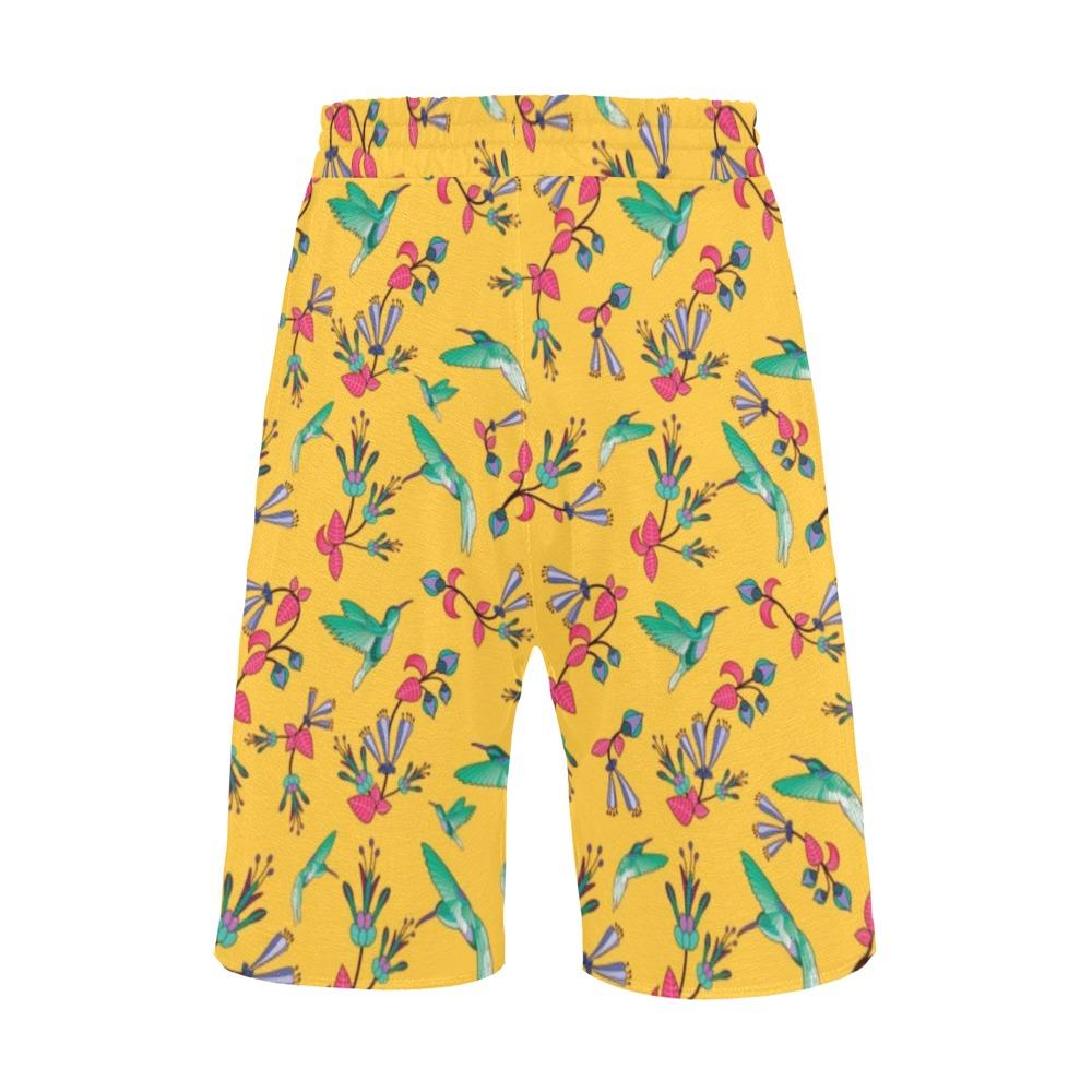 Swift Pastel Yellow Men's All Over Print Casual Shorts (Model L23) short e-joyer 