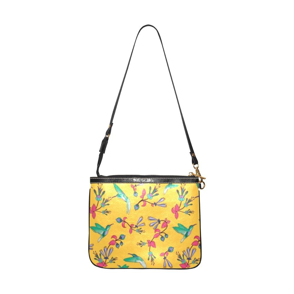 Swift Pastel Yellow Small Shoulder Bag (Model 1710) Small Shoulder Bag (1710) e-joyer 