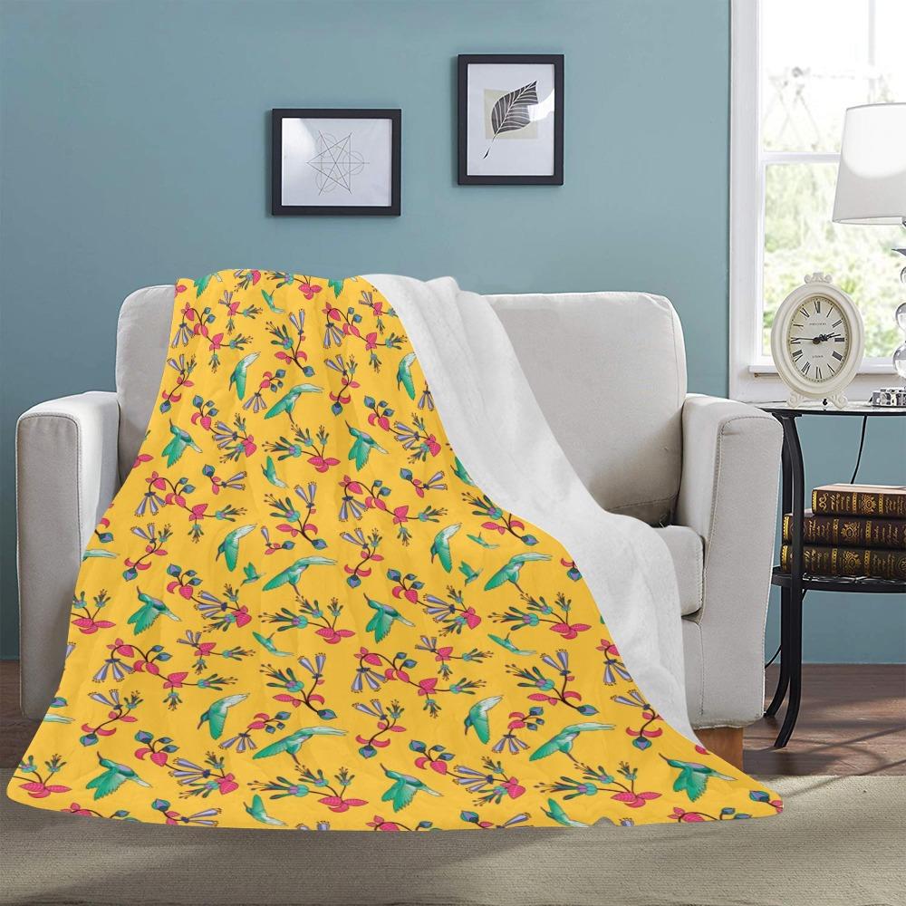 Swift Pastel Yellow Ultra-Soft Micro Fleece Blanket 60"x80" Ultra-Soft Blanket 60''x80'' e-joyer 