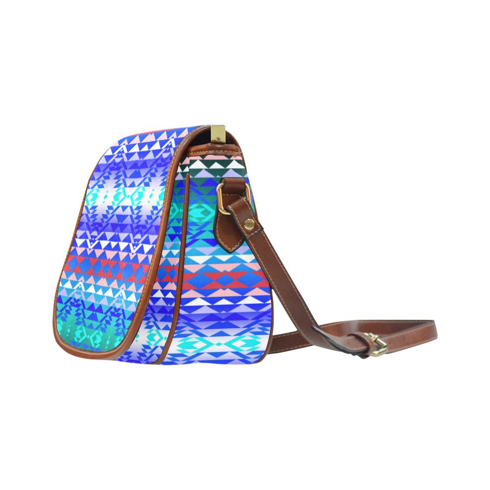 Taos Powwow 180 Saddle Bag/Small (Model 1649) Full Customization Saddle Bag/Small (Full Customization) e-joyer 