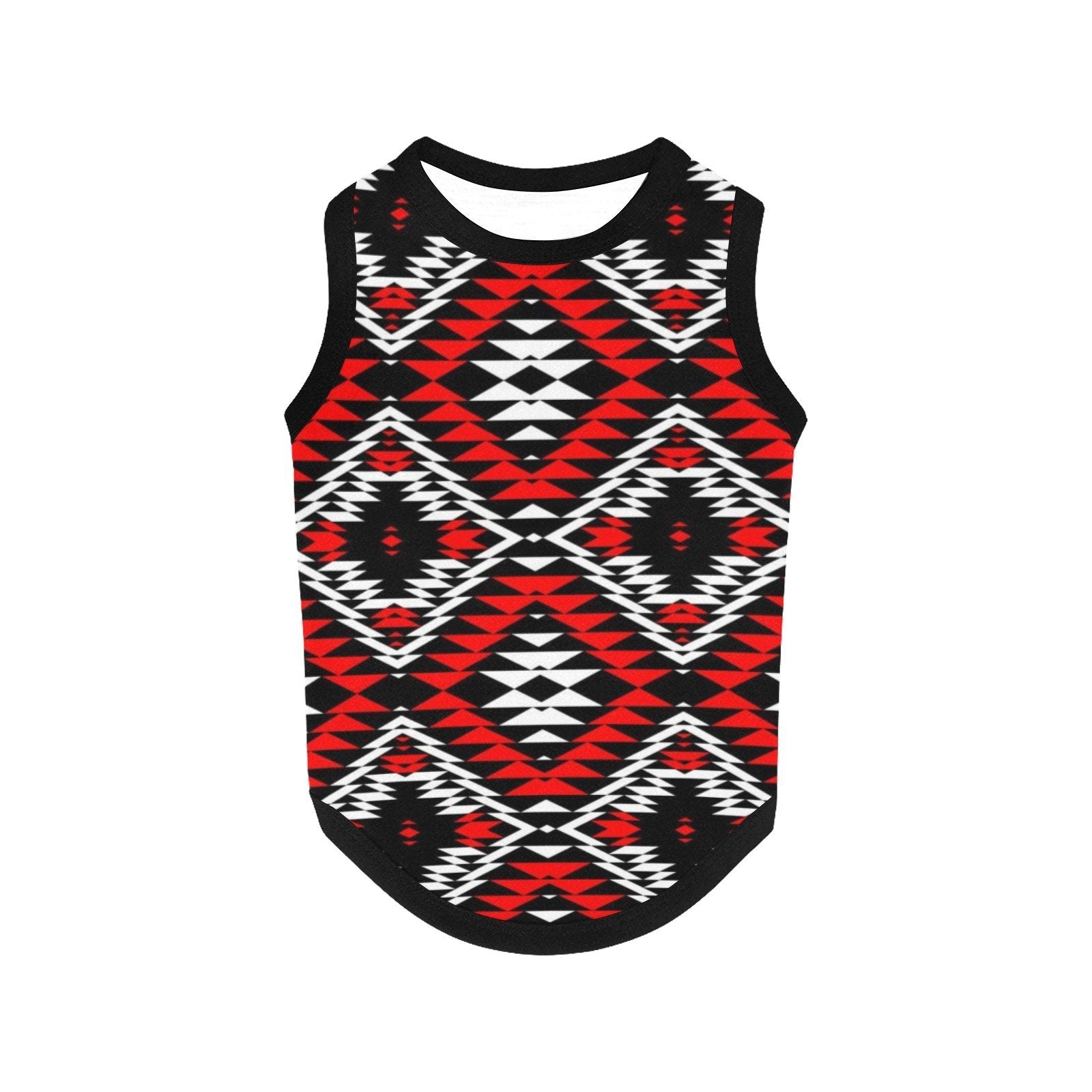 Taos Wool All Over Print Pet Tank Top Pet Tank Top e-joyer 