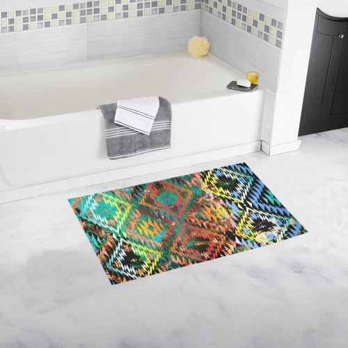 Taos Wool Bath Rug 16''x 28'' Bath Rug 16''x 28'' e-joyer 