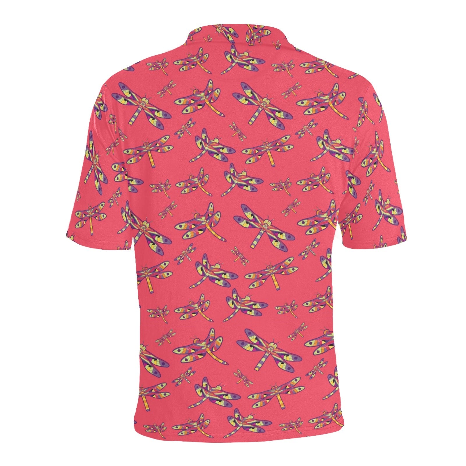 The Gathering Men's All Over Print Polo Shirt (Model T55) Men's Polo Shirt (Model T55) e-joyer 