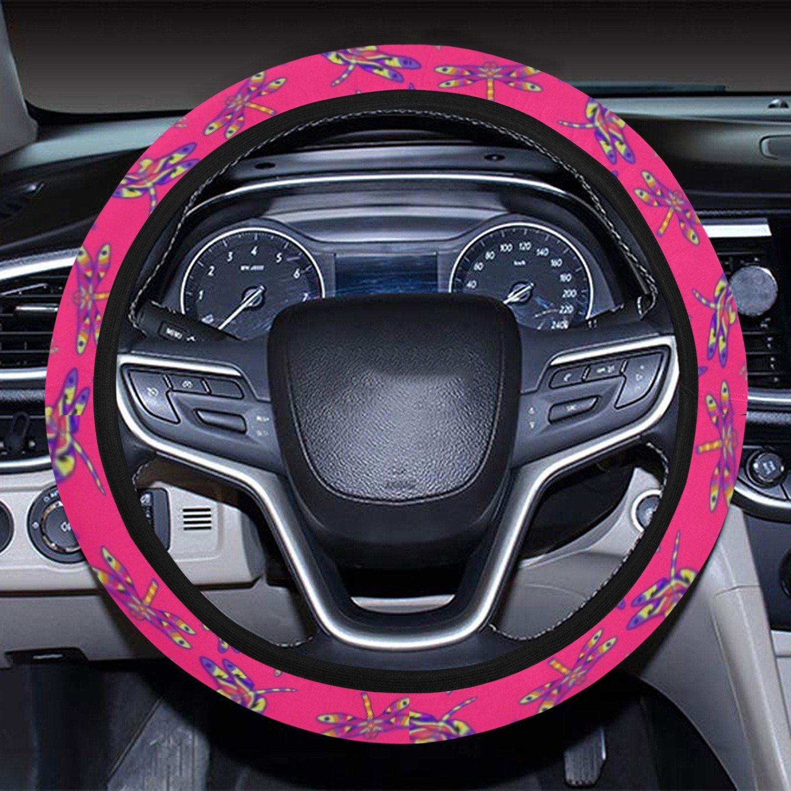 The Gathering Steering Wheel Cover with Elastic Edge Steering Wheel Cover with Elastic Edge e-joyer 