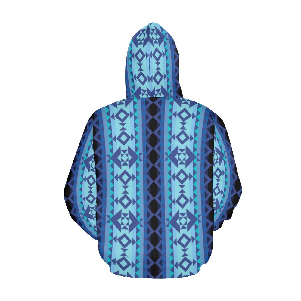 Tipi All Over Print Hoodie for Women (USA Size) (Model H13) All Over Print Hoodie for Women (H13) e-joyer 