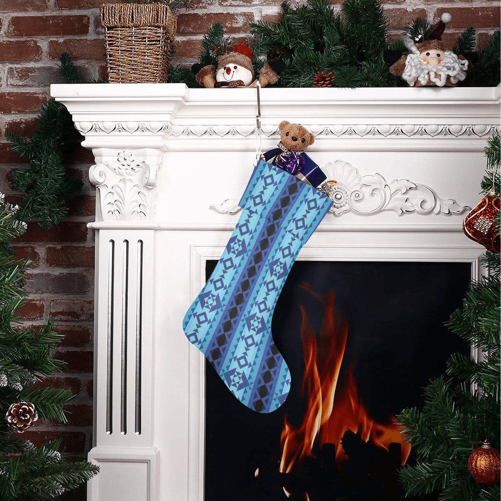 Tipi Christmas Stocking holiday stocking e-joyer 