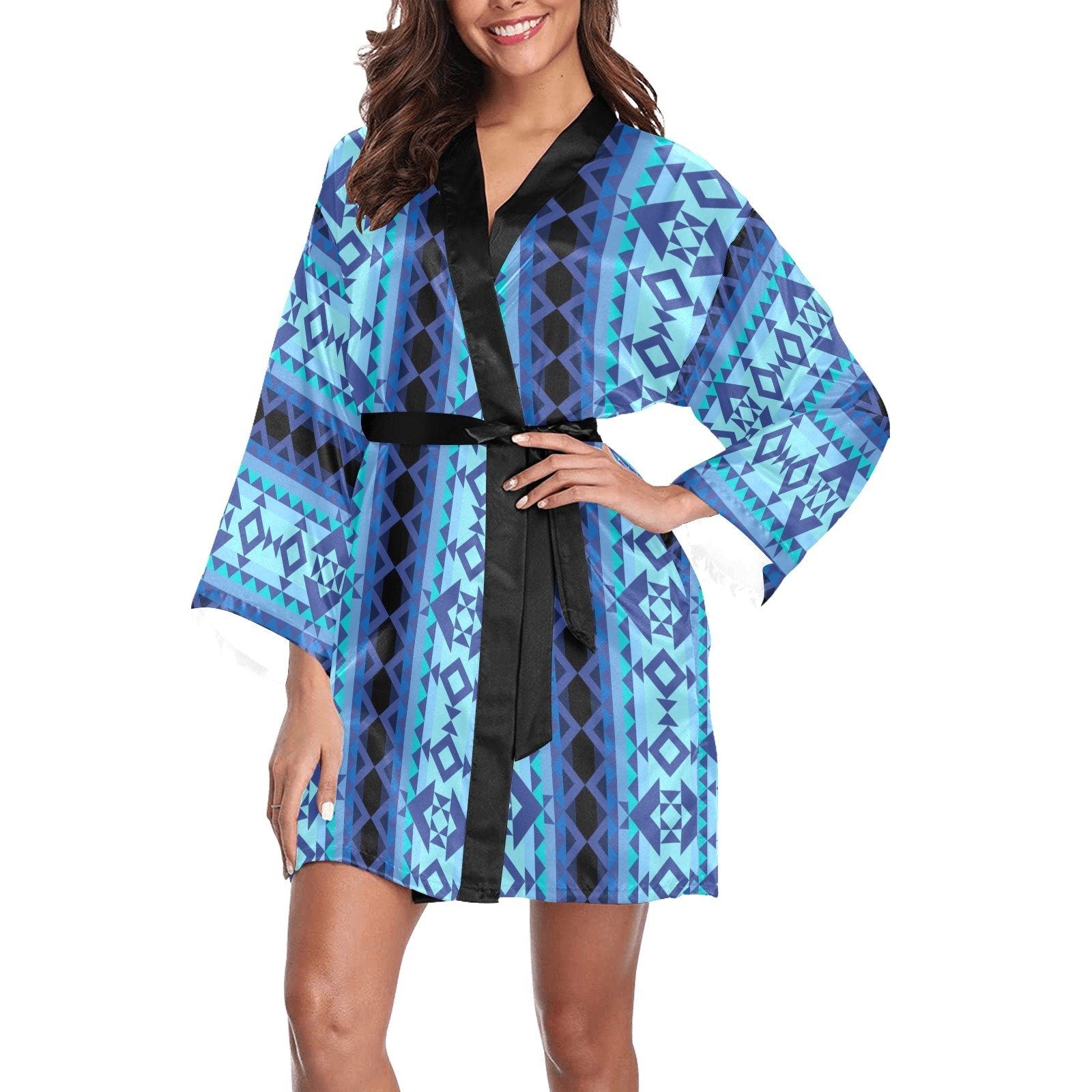 Tipi Long Sleeve Kimono Robe Long Sleeve Kimono Robe e-joyer 