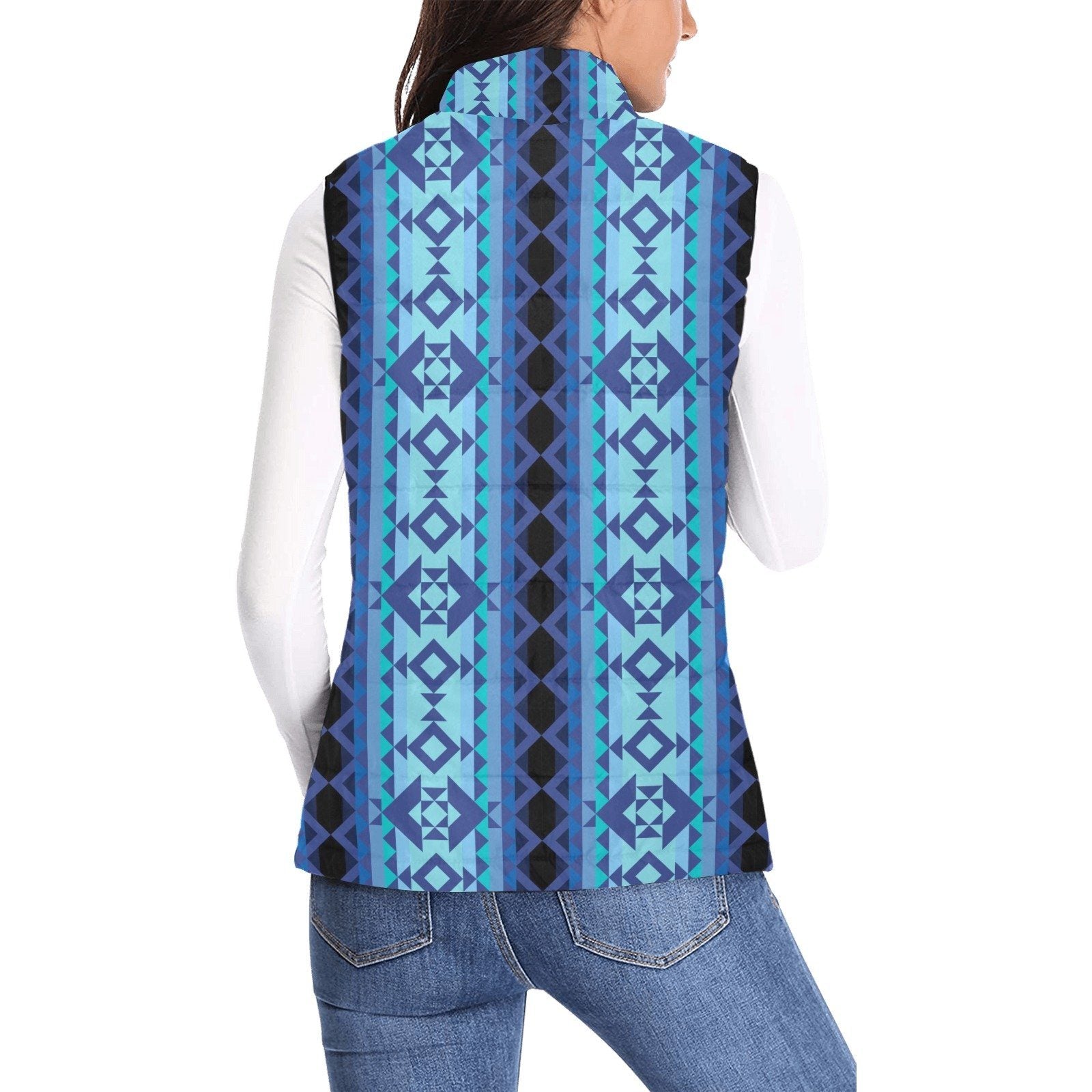 Tipi Women's Padded Vest Jacket (Model H44) Women's Padded Vest Jacket (H44) e-joyer 