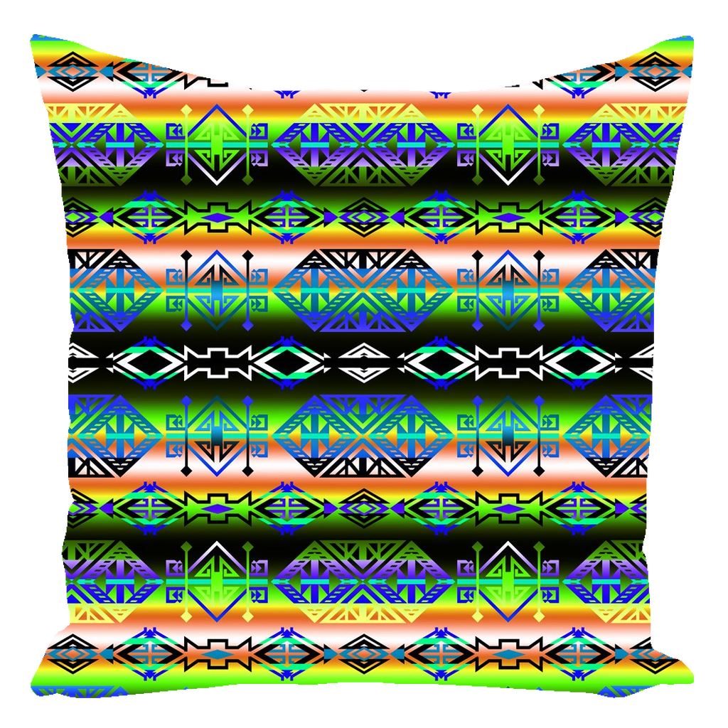 Trade Route East Throw Pillows 49 Dzine With Zipper Spun Polyester 16x16 inch