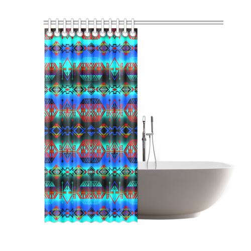 Trade Route Plains Shower Curtain 60"x72" Shower Curtain 60"x72" e-joyer 