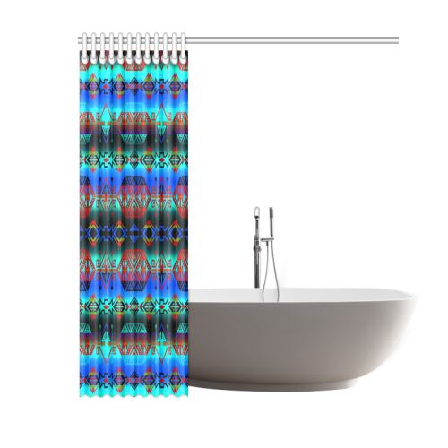 Trade Route Plains Shower Curtain 60"x72" Shower Curtain 60"x72" e-joyer 