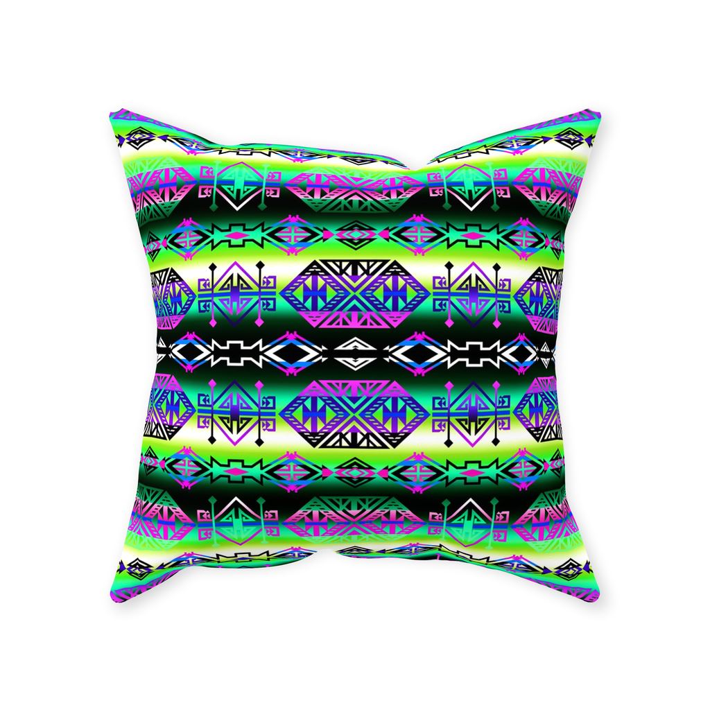 Trade Route South Throw Pillows 49 Dzine With Zipper Poly Twill 16x16 inch