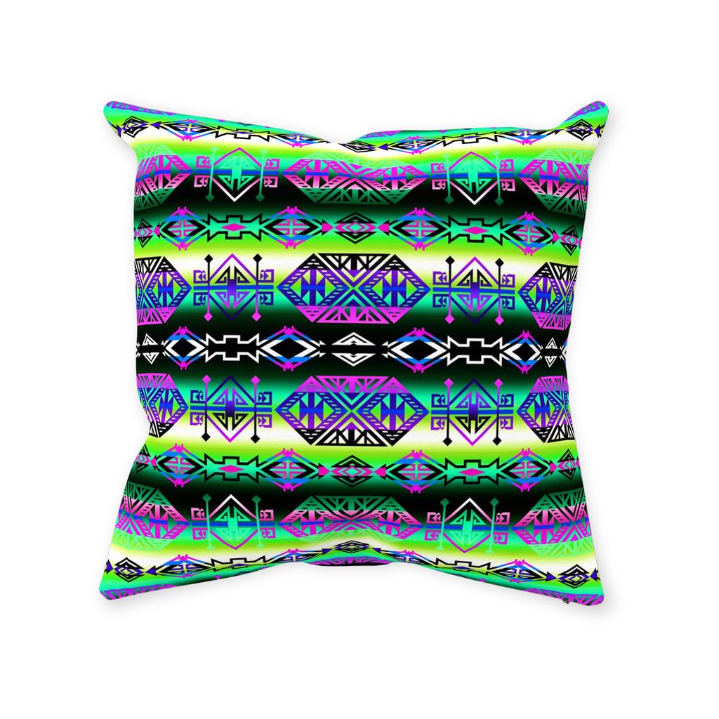 Trade Route South Throw Pillows 49 Dzine With Zipper Spun Polyester 14x14 inch