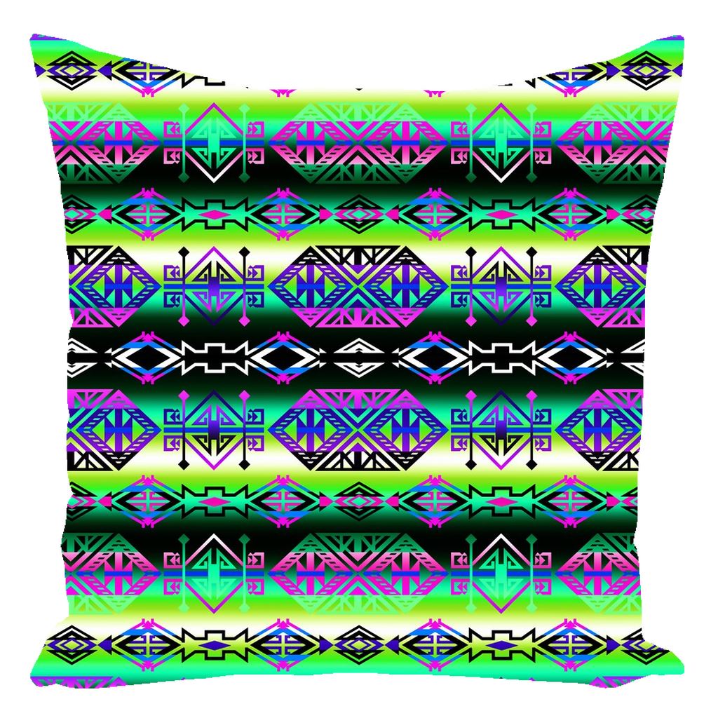 Trade Route South Throw Pillows 49 Dzine With Zipper Spun Polyester 16x16 inch