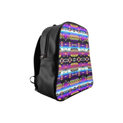 Trade Route West School Backpack (Model 1601)(Small) School Backpacks/Small (1601) e-joyer 