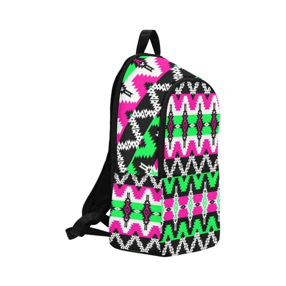 Two Spirit Ceremony Fabric Backpack for Adult (Model 1659) Casual Backpack for Adult (1659) e-joyer 