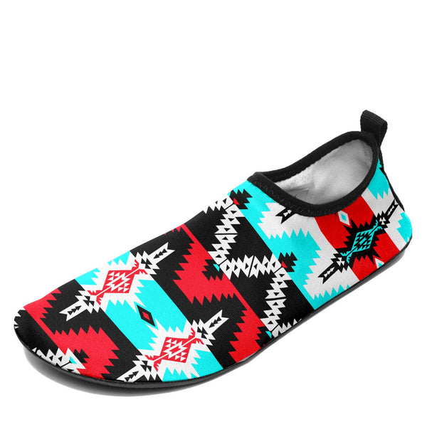 Okotoks Arrow Sockamoccs Kid's Sockamoccs Slip On Shoes main image 1