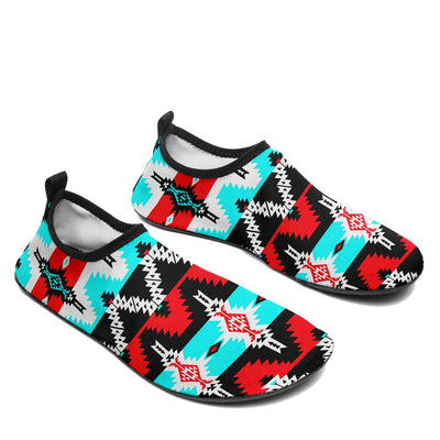 Okotoks Arrow Sockamoccs Kid's Sockamoccs Slip On Shoes
