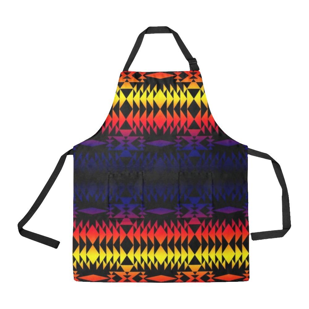 Two Worlds Apart All Over Print Apron All Over Print Apron e-joyer 
