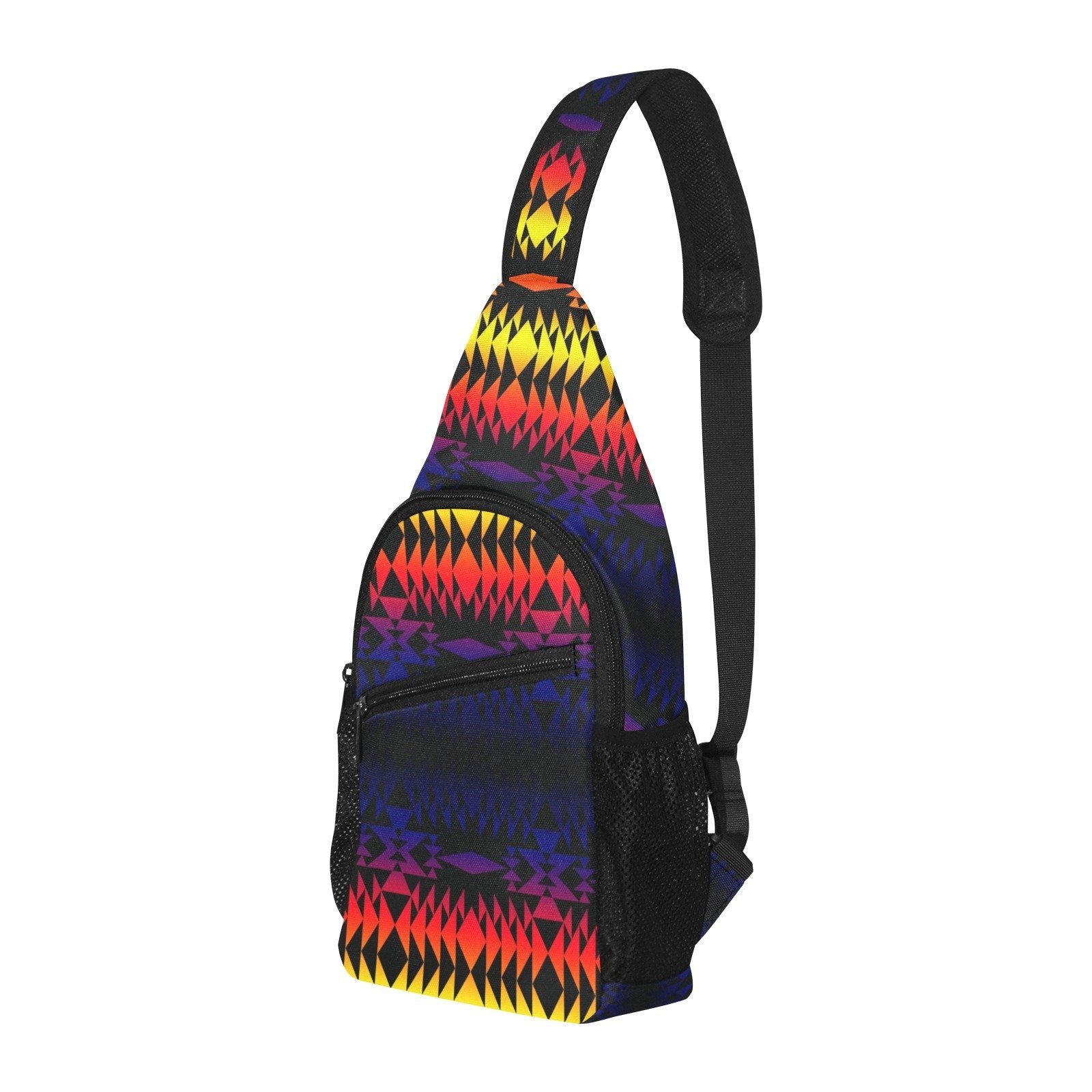 Two Worlds Apart All Over Print Chest Bag (Model 1719) All Over Print Chest Bag (1719) e-joyer 